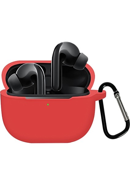 Xiaomi Flipbuds Pro Sıvı Silikon Kılıf Kırmızı (Yurt Dışından)