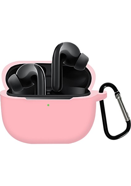 Xiaomi Flipbuds Pro Sıvı Silikon Kılıf Pembe (Yurt Dışından)