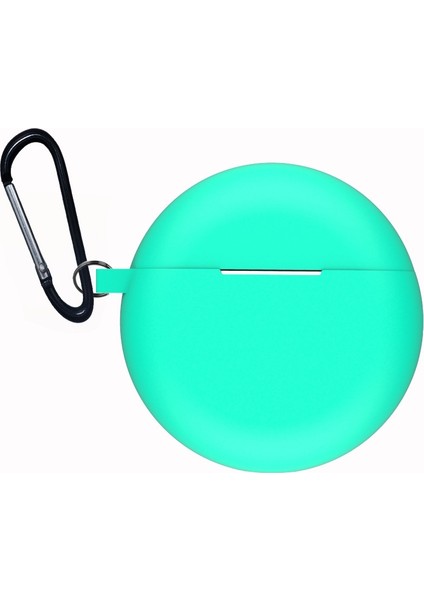 Huawei Tomurcukları Için 3 Silikon Koruyucu Kasa Nane Yeşili (Yurt Dışından)