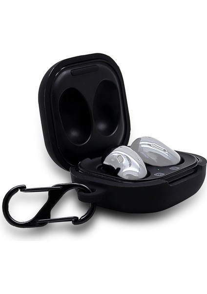 Samsung Galaxy Buds Canlı Kulaklık Kılıfı Siyah (Yurt Dışından)