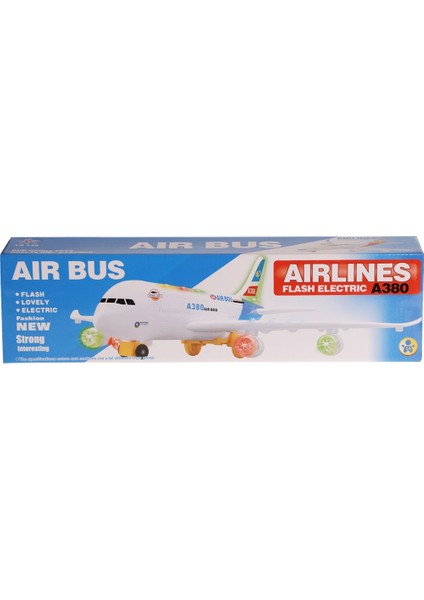 Pilli Sesli Uçak A380
