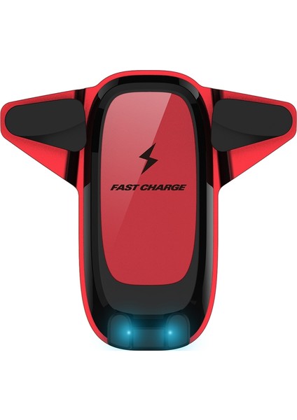 Wiress Charger Hızlı Şarj Hava Hava Havalandırma Telefon Tutucu Kırmızı (Yurt Dışından) fiyatları