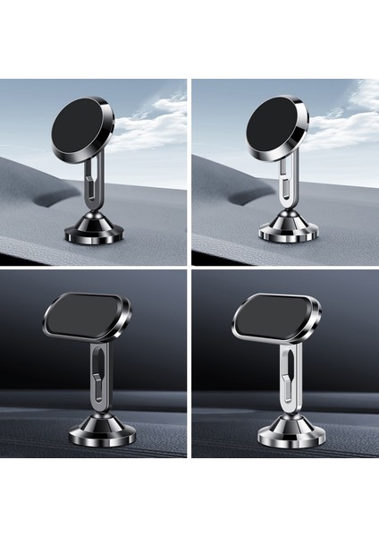 Araba Manyetik Cep Telefonu Tutucu, Renk: F59 Gümüş Siyah (Yurt Dışından) fiyatları
