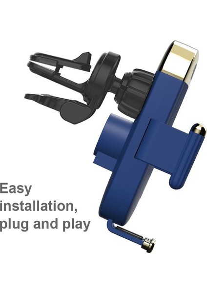 Araba Wiress Charger Telefon Tutucu Siyah (Yurt Dışından) fırsatları