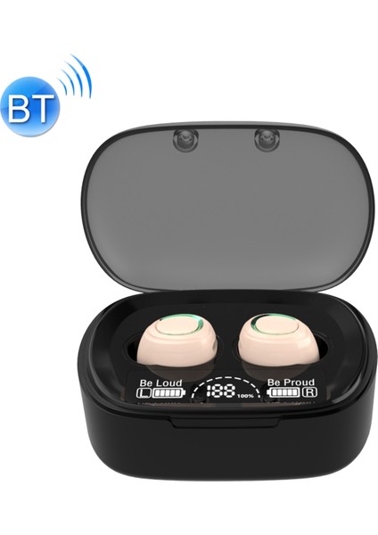 MD06 Tws Wiress Touch Dijital Ekran Bluetooth Kulaklık Siyah (Yurt Dışından) fiyatları