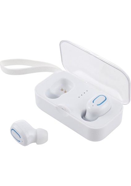 TI8S Tws Göz Kamaştırıcı Wiress Stereo Bluetooth 5.0 Kulaklıklar Siyah (Yurt Dışından)
