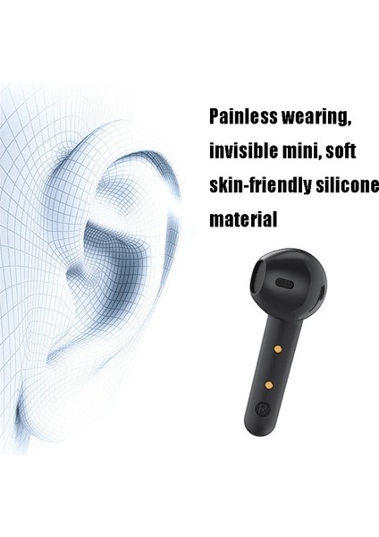 Wireses Bluetooth Kulaklık Siyah (Yurt Dışından)