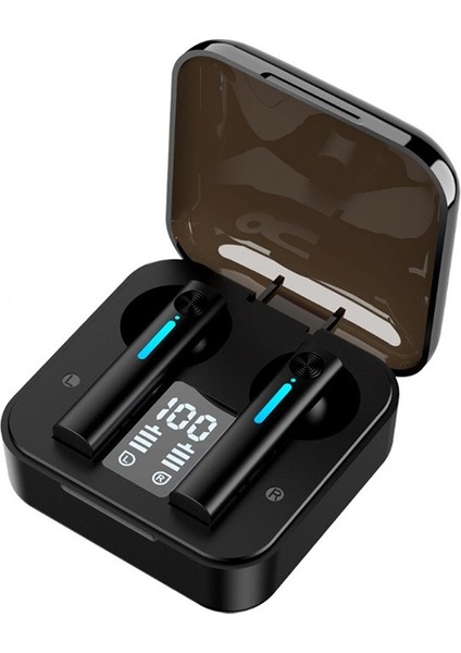 T13 Tws Dijital Ekran Kablosu Bluetooth Kulaklıklar Siyah (Yurt Dışından)