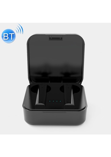AIR2S Tws Çift Mikrofon Ses Gürültüsü, Şarj Kutusu ile Dokunmatik Bluetooth Kulaklık, Destek Işık Ekranı Siyah (Yurt Dışından)