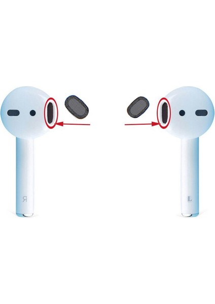 Esf Airpods Hoparlör Anti Toz Önleyici Sticker