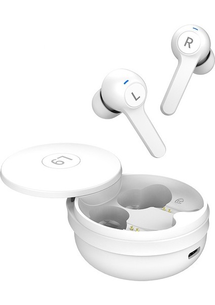 L9 Tws Dokunma Kontrolü Bluetooth Kulaklık Beyaz (Yurt Dışından)