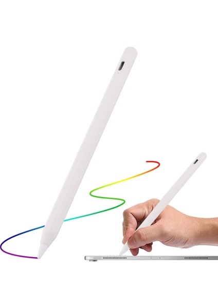 Ipad / iPad Pro Için Stylus (2018 ve Üstü) Beyaz (Yurt Dışından)