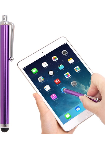 Evrensel Yüksek Hassas Dokunmatik Kalem Kapasitif Stylus Pen Siyah (Yurt Dışından)