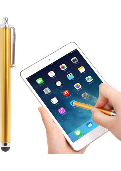 Evrensel Yüksek Hassas Dokunmatik Kalem Kapasitif Stylus Pen Siyah (Yurt Dışından)