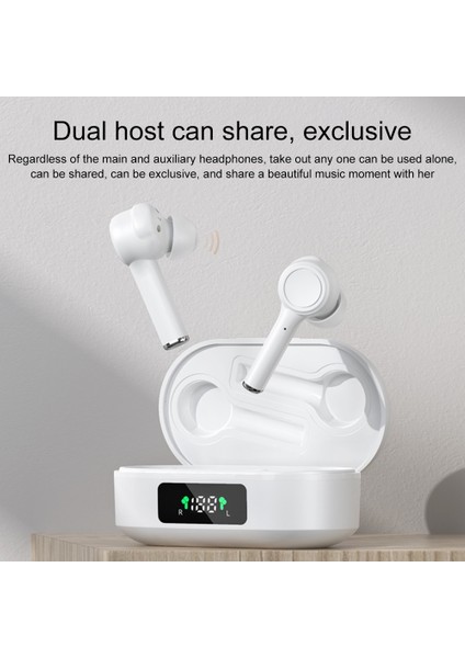Mı4 True Wiress Bluetooth Kulaklık Beyaz (Yurt Dışından)