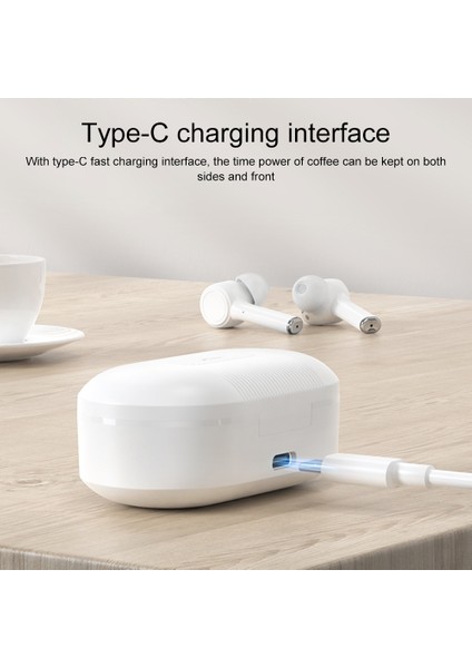 Mı4 True Wiress Bluetooth Kulaklık Beyaz (Yurt Dışından)
