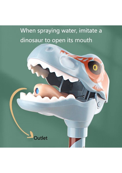 0054 Dinozor Oynayan Açık Uzaktan Uzak Basma Tipi Sprinkler Çocuk (Yurt Dışından)
