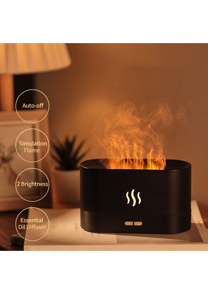 Simülasyon Alev Mist Nemlendirici 2 Parlaklık Gece (Yurt Dışından)