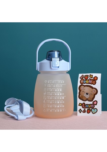 Taşınabilir Büyük Bly Su Kupası Gradyanı Portakal (Yurt Dışından)