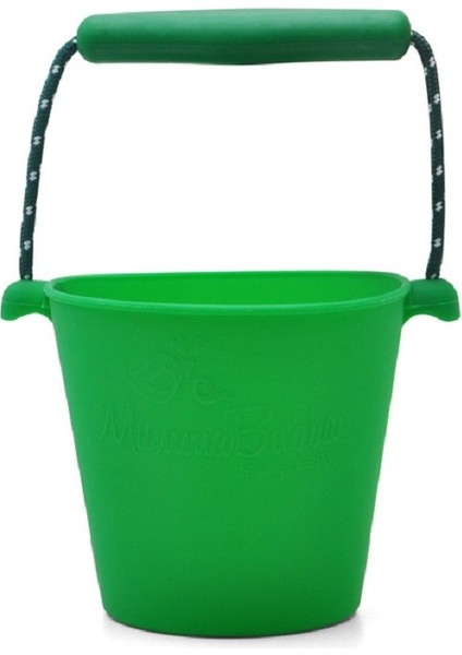 Portatif Silikon Kova Banyo Banyo Oyuncakları Yeşil (Yurt Dışından) fırsatları