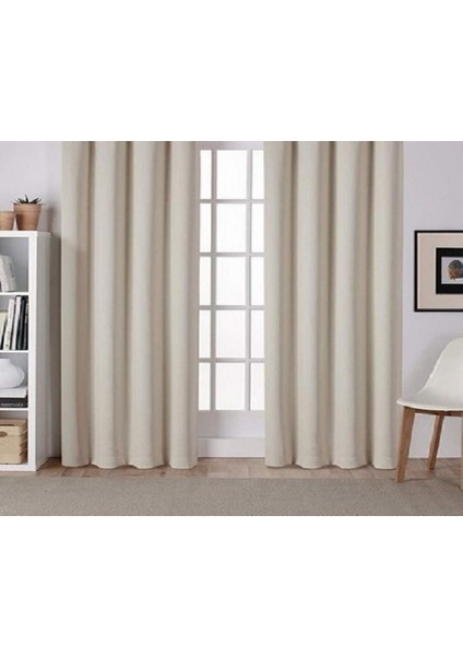 Atlas Saten Krem Güneşlik Perde 450X250 fiyatları