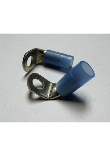Izoleli Kablo Pabucu L Tip 16MM M6 Delikli 50'li Paket