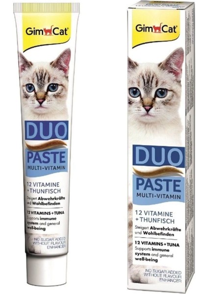 Duo Multivitamin Ton Balıklı Macun 50GR
