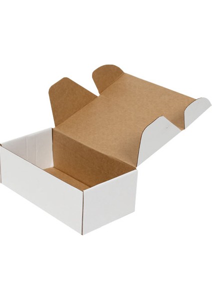 225x12x8 cm Kilitli Kutu Yeni Tip Beyaz 25 Adet