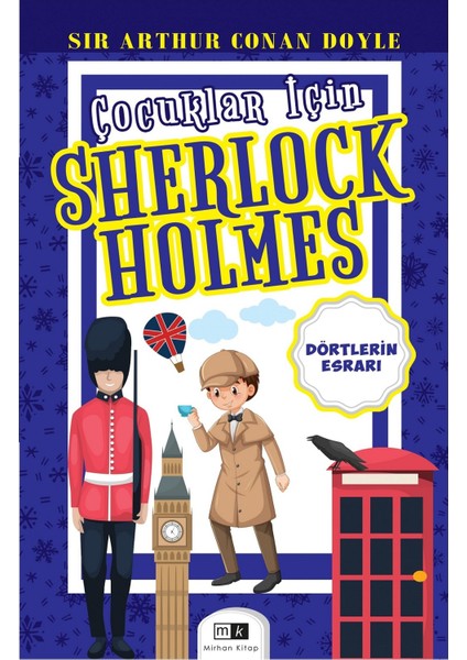 Çocuklar İçin Sherlock Holmes 5 Kitap Set & 1