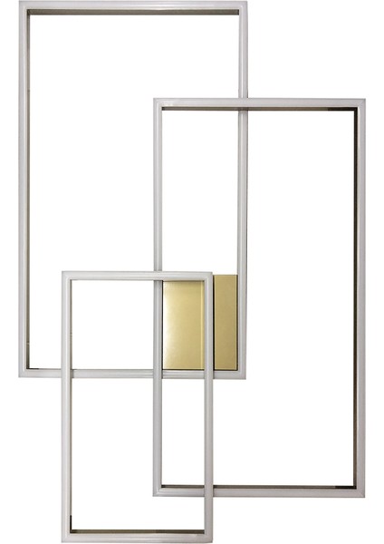 Oblong Max Tavan Tipi LED Plafonyer Avize 120X83CM