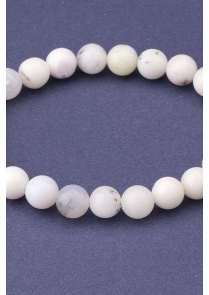 Süt Opal Doğal Taş Bileklik 8 mm Küre Kesim fiyatları