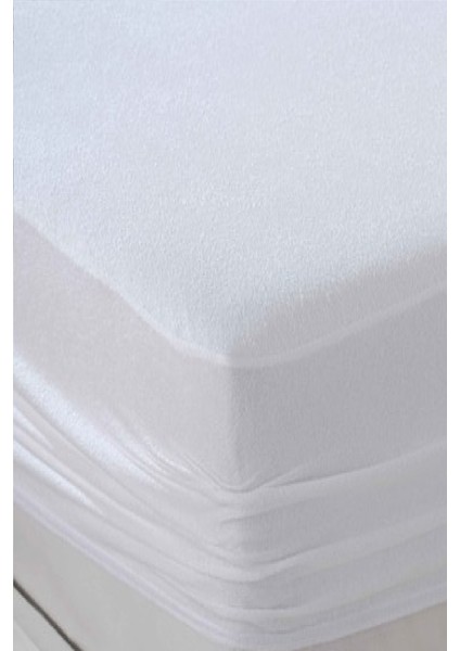 Sıvı Geçirmez Fitted Çift Kişilik Alez 220 x 200+30 cm Micro Kumaş