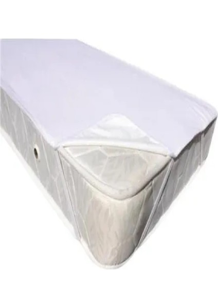 Alez Çift Kişilik Lastikli Çarşaf 140 x 200 cm Pamuk Sıvı Geçirmez Köşelerinden Lastikli Alez Beyaz fiyatları