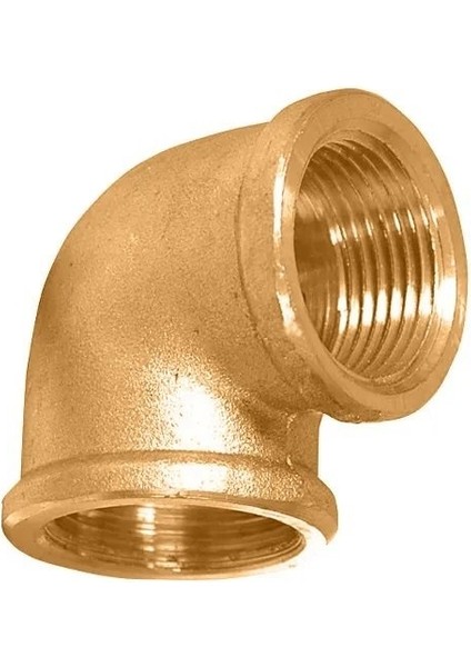 Sarı Pirinç Dirsek 1/8"