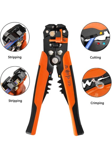 8-Inç Kablo Kablo Sıyırıcı Otomatik Kablo Sıyırma Pensesi (Yurt Dışından) indirimleri