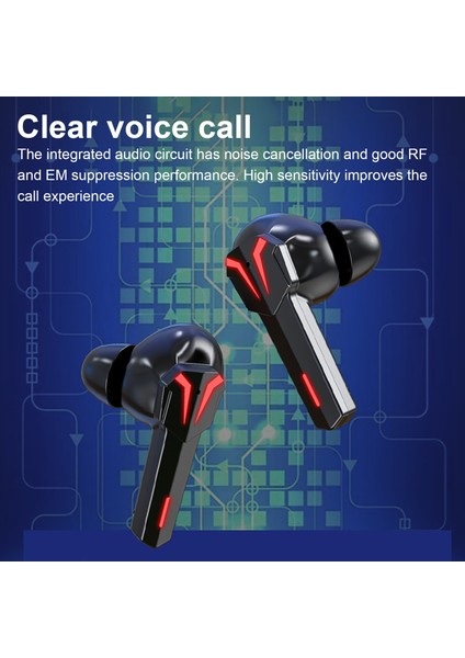 KS06 Bluetooth Uyumlu Su Geçirmez Stereo Kablosuz Kulaklık - Siyah (Yurt Dışından)