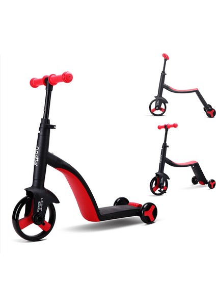 Aydınlatma Tekerlekleri Katlanabilir ve Deforme Olabilir Scooter (Yurt Dışından)