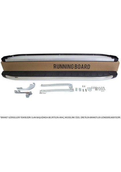 Volvo XC60 Proside Yan Basamak Krom 2009-2017 Arası fiyatları