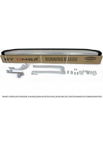 Mercedes Sprinter W906 Blackline Yan Basamak Siyah 2006-2014 Arası modelleri