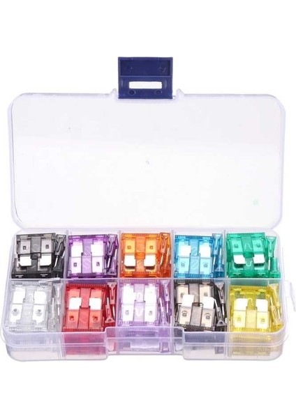 Araba Sigorta Seti 100 Adet, Araç Car Fuse Set 100PCS 32V Kutulu