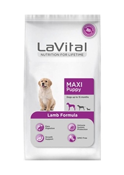 Büyük Irk Kuzu Etli Yavru Köpek Maması 3 kg