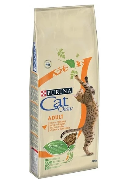 Cat Chow Tavuklu Hindili Yetişkin Kedi Maması 15 kg