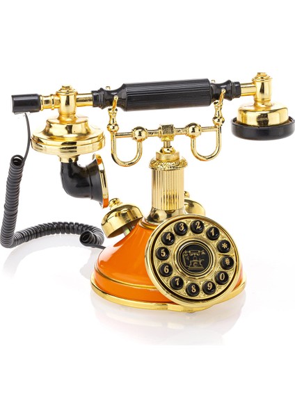 Villa Stork Turuncu Tuşlu Telefon