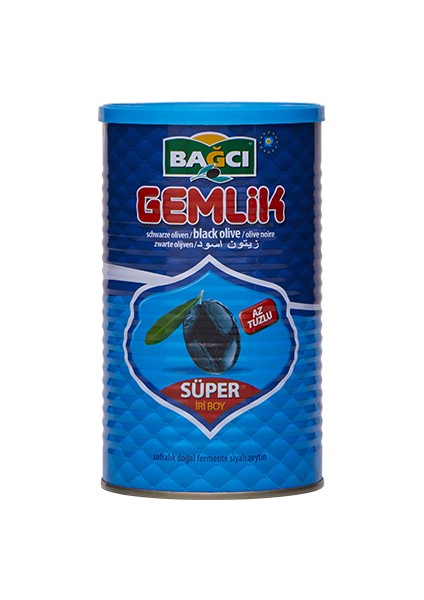 Siyah Zeytin Gemlik Süper 800 gr