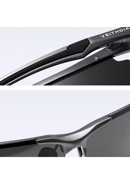 Veıthdıa Tasarımcı Bisiklete Binme Erkek Güneş Gözlüğü - Polarize UV400 Lens (Yurt Dışından) fırsatları