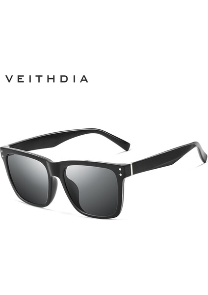 Veıthdıa Moda Klasik Güneş Gözlüğü Unisex - Fotokromik Polarize UV400 Lens (Yurt Dışından)