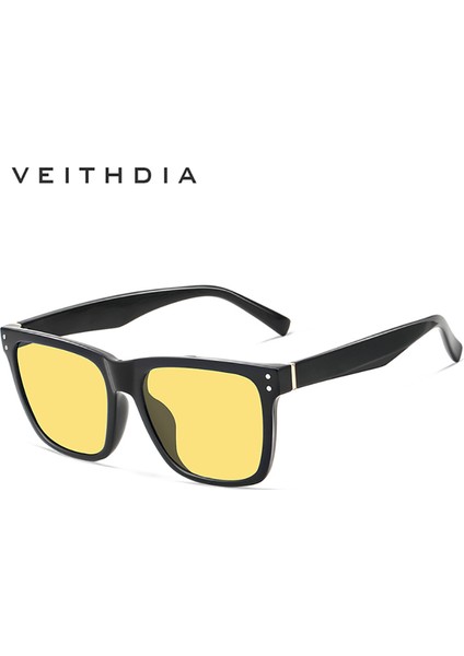Veıthdıa Moda Klasik Güneş Gözlüğü Unisex - Fotokromik Polarize UV400 Lens (Yurt Dışından)