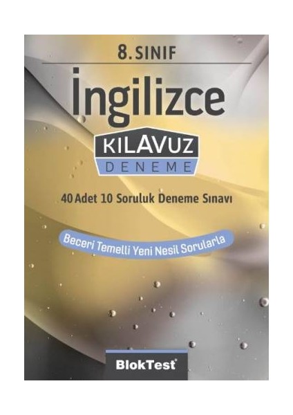 8. Sınıf Bloktest İngilizce Kılavuz Deneme