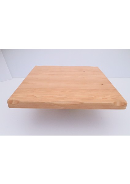 Kütük Masa Üstü Tablası 60 x 60 cm