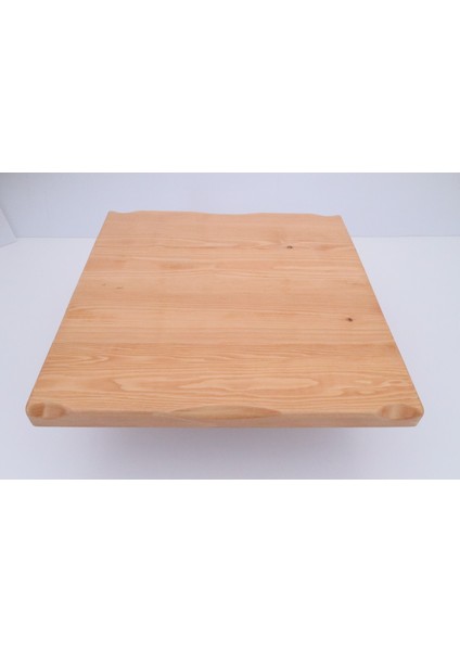 Kütük Masa Üstü Tablası 60 x 60 cm